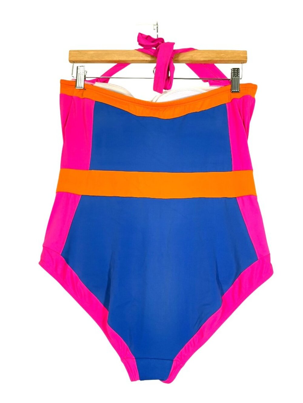Boden Santorini Halterneck One Piece Swimsuit Size 12 - Picture 3 of 9